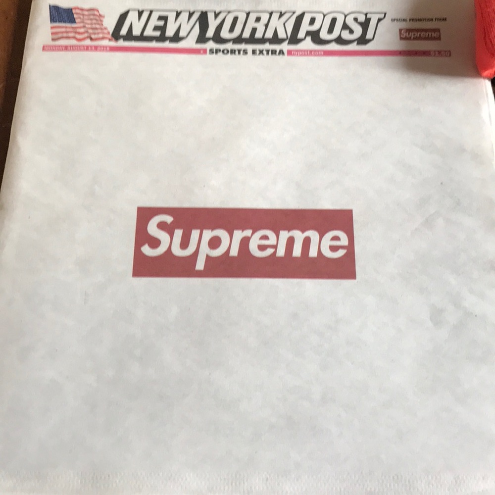 Supreme New York post newspaper